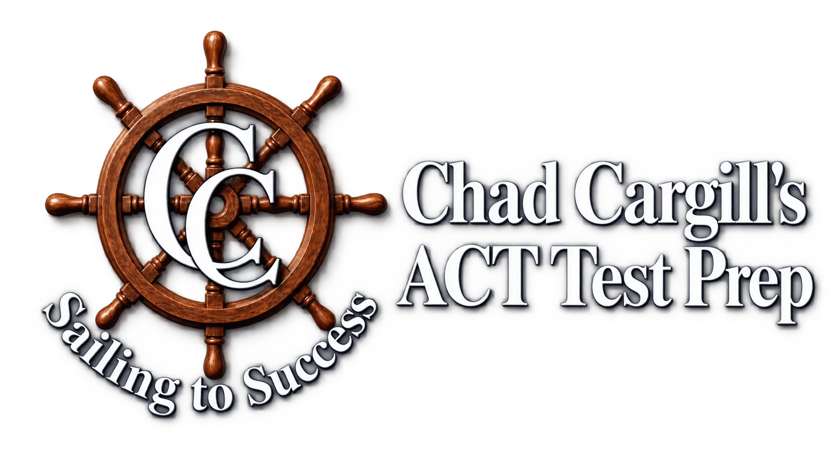 Chad Cargrills ACT Test Prep – Logo white
